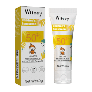 Wiieey Children's Sunscreen Cream: UV Protection, Mild & Non-Irritating for Full Body