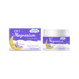 Wiieey Children's Moisturizing Magnesium Cream - Gentle Hydrating Daily Care