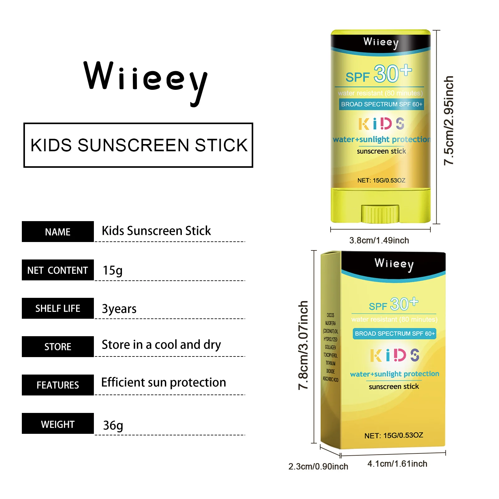 wieey child uv protection stick WI HX 037 522