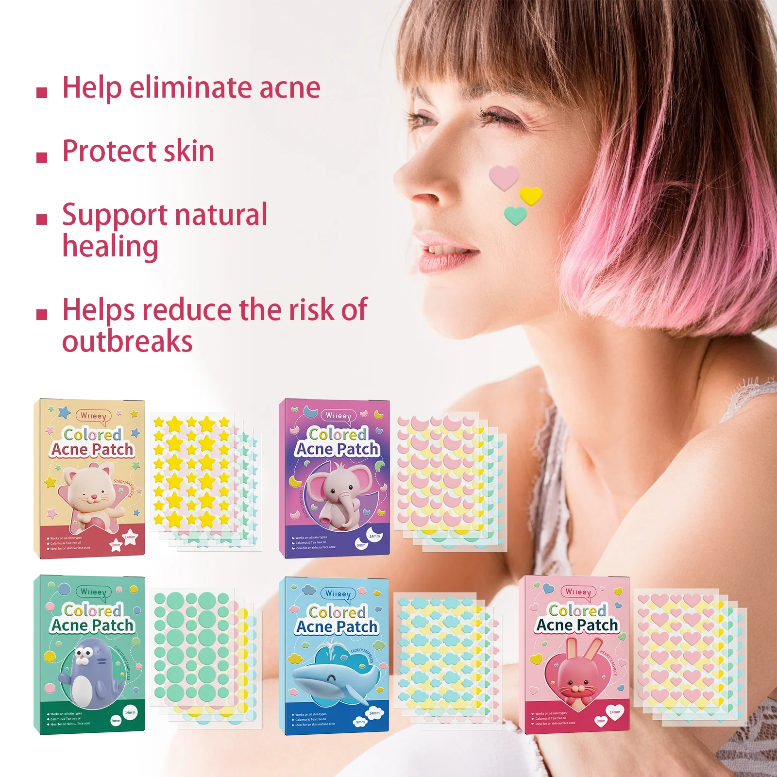 wiieey acne patch series WI HX 017 244
