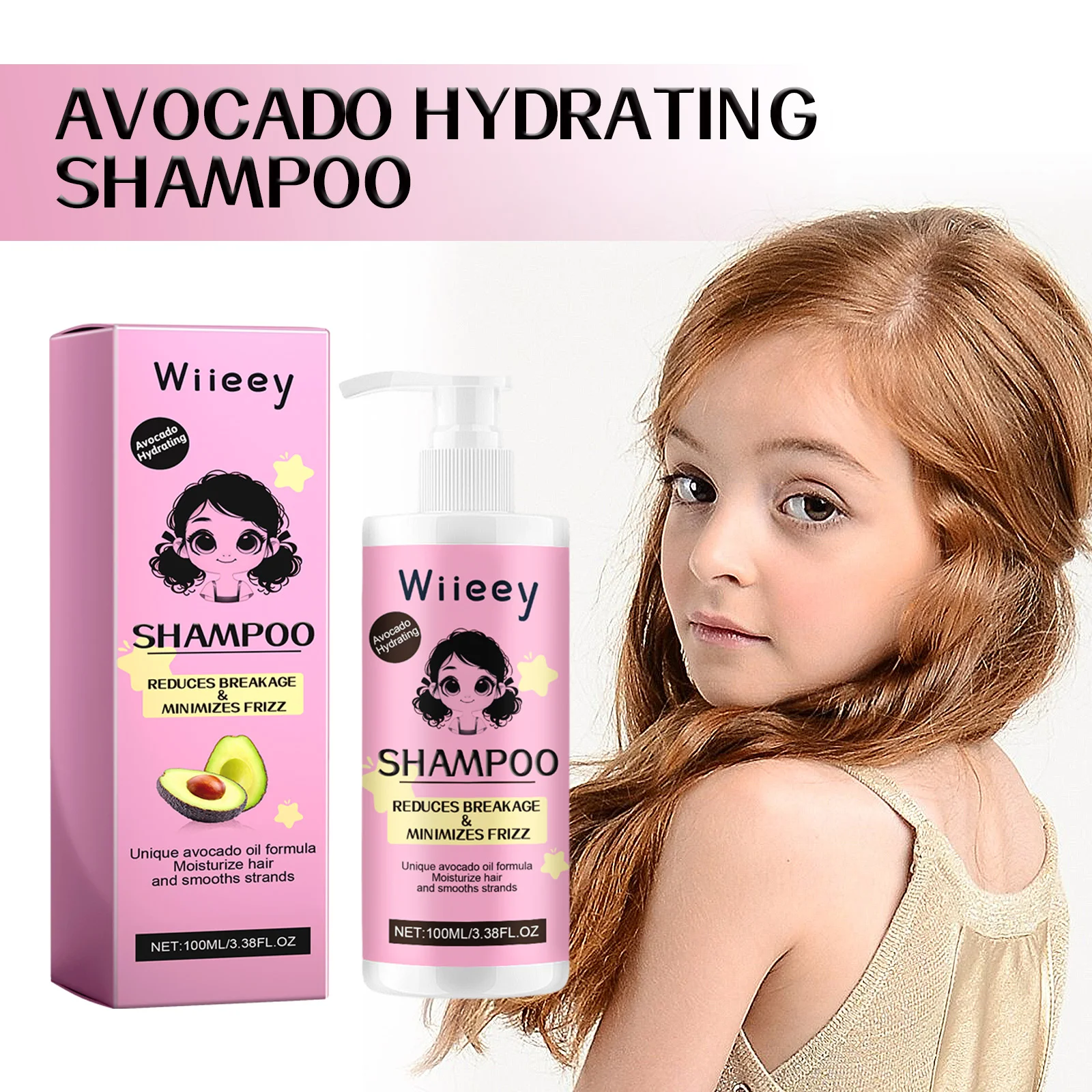 wiieey avocado hair care shampoo WI HX 024 346