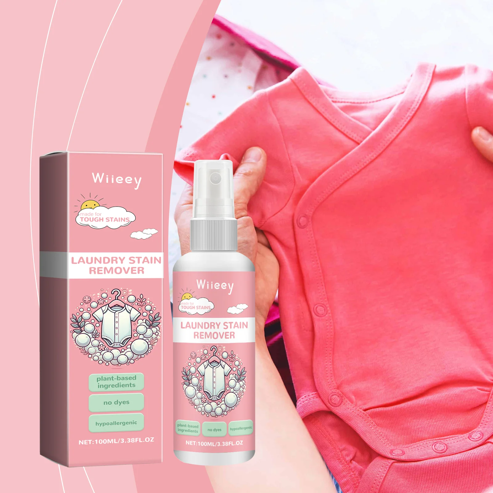 wiieey baby clothes detergent WI HX 047 650