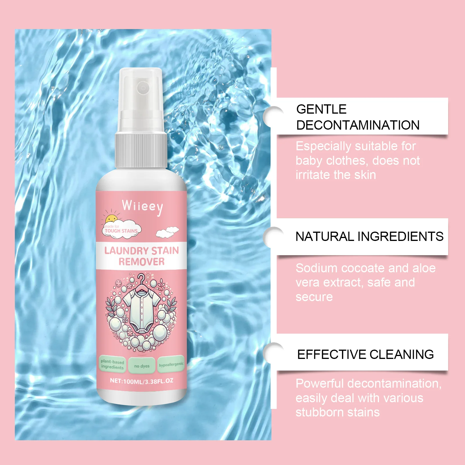 wiieey baby clothes detergent WI HX 047 653