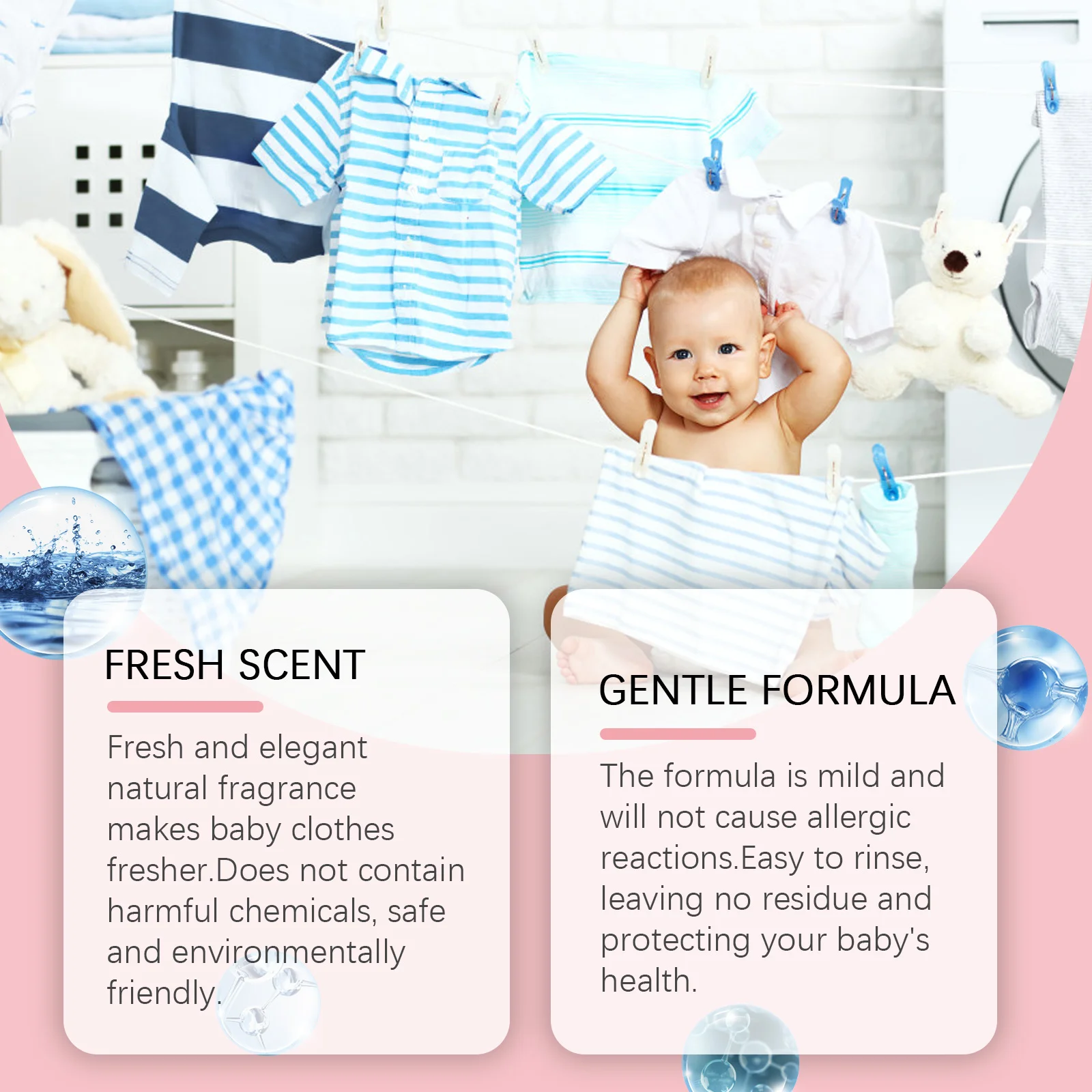 wiieey baby clothes detergent WI HX 047 654