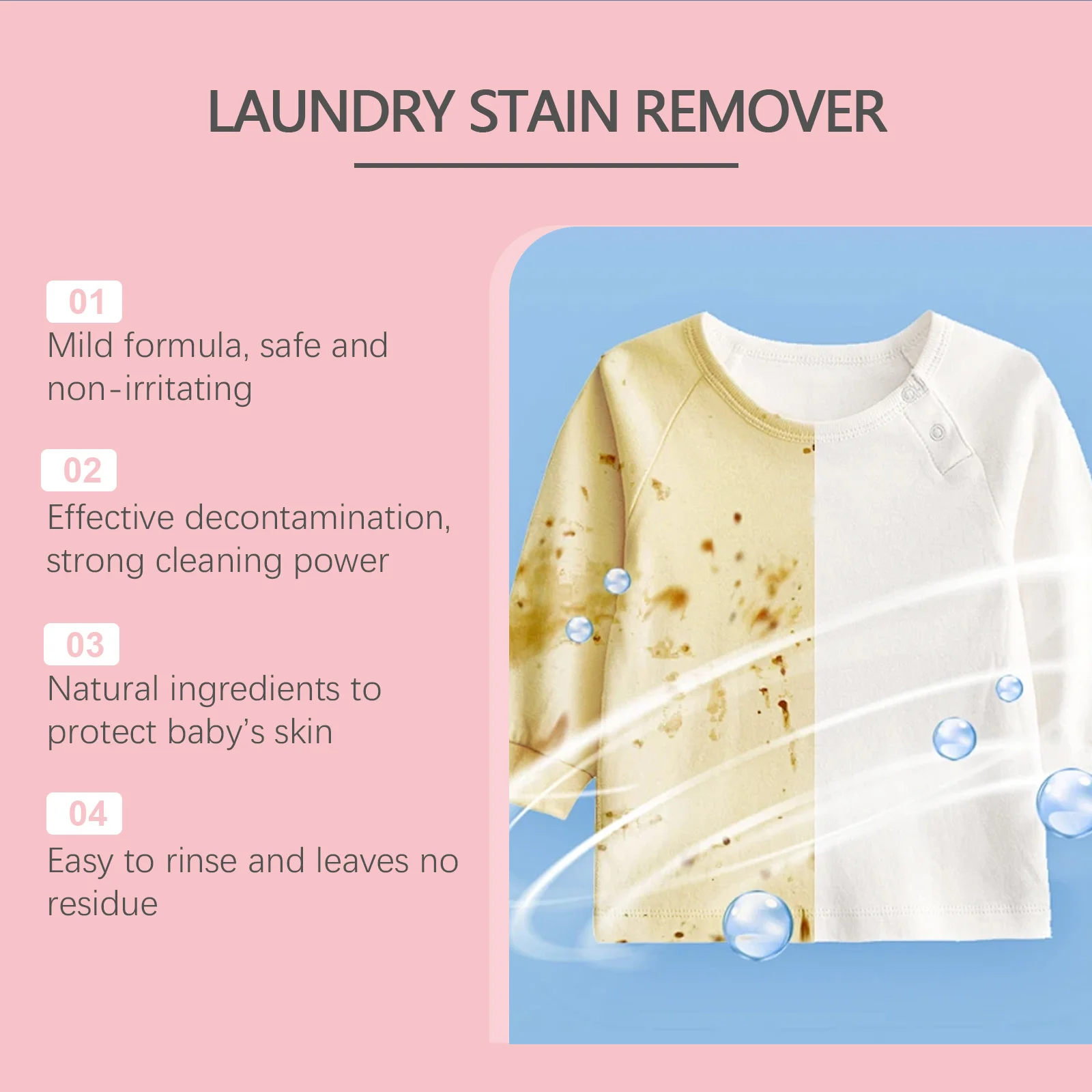 wiieey baby clothes detergent WI HX 047 655