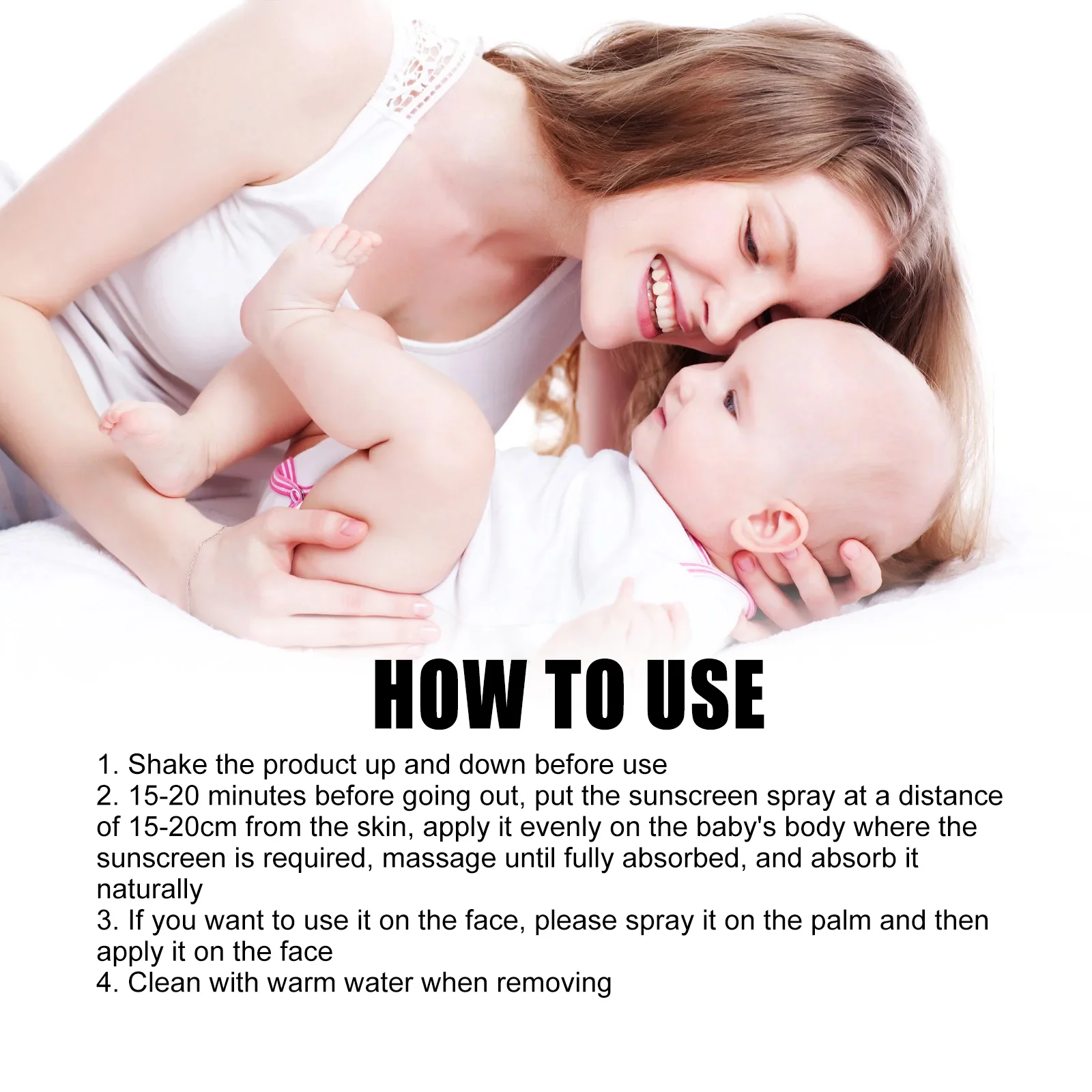 wiieey baby uv outdoor sunproof spray WI HX 039 555
