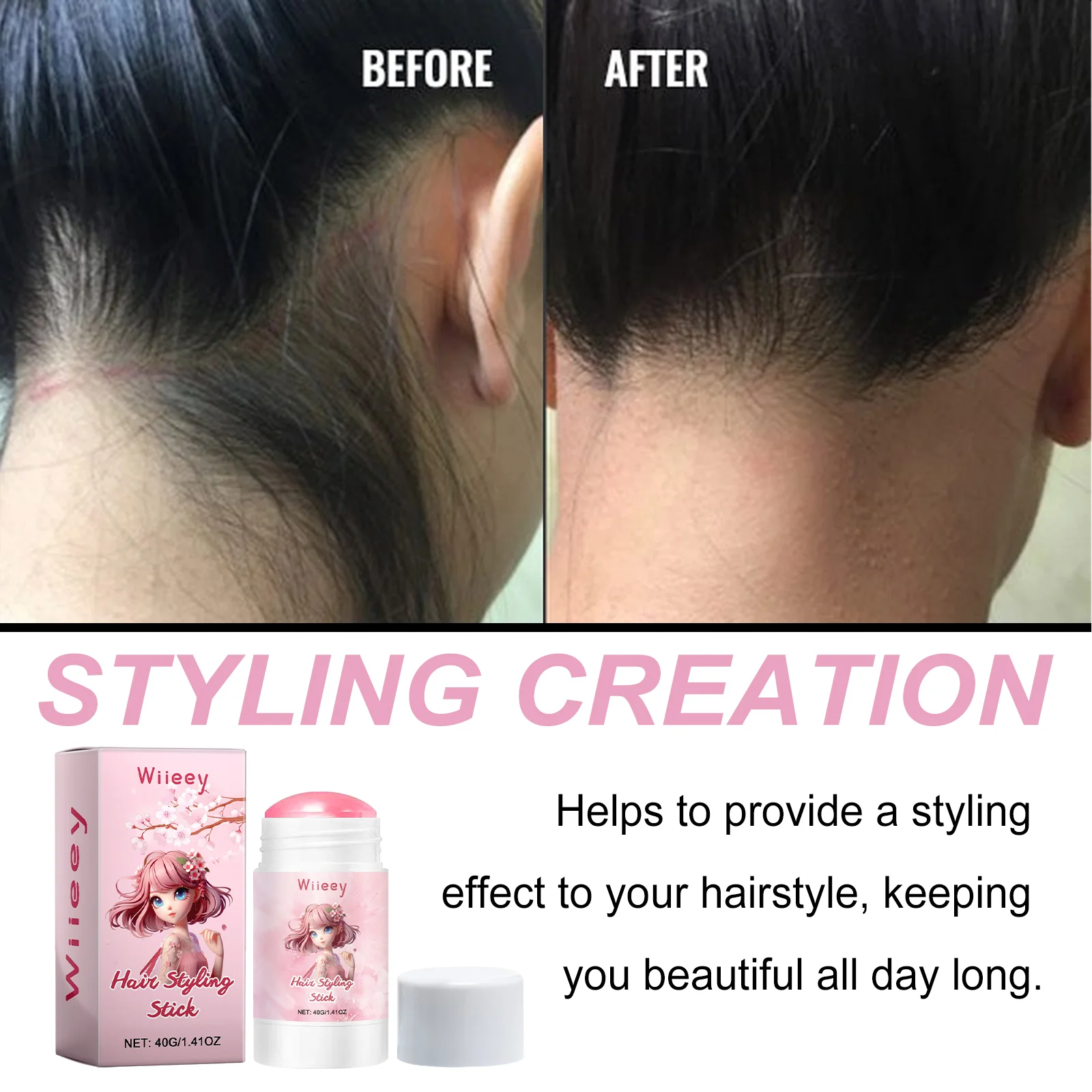 wiieey cherry blossom hair stick WI HX 029 413