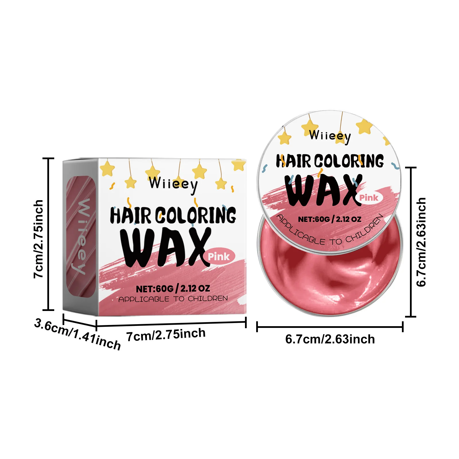 wiieey children color hair balm WI HX 009 124