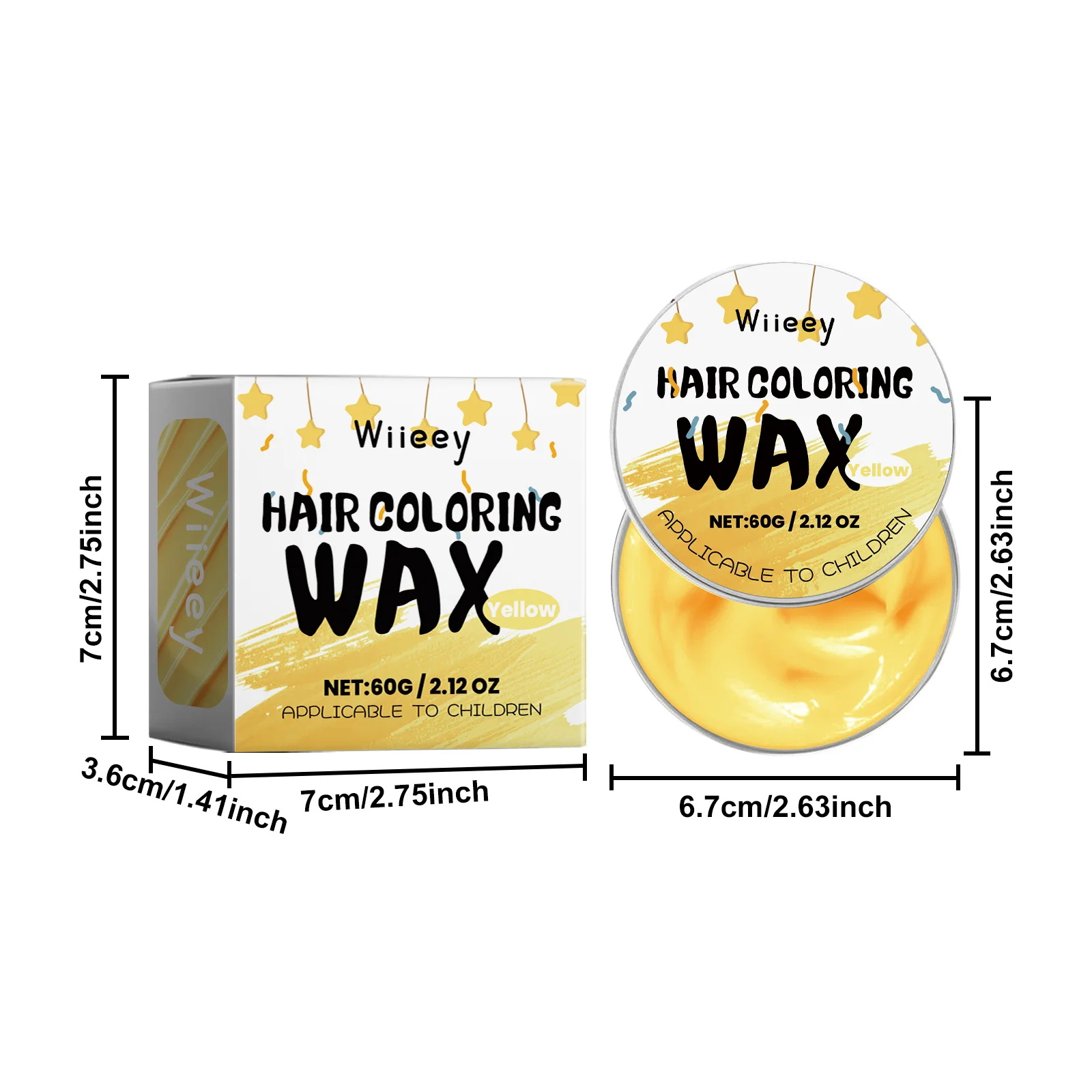 wiieey children color hair balm WI HX 009 125