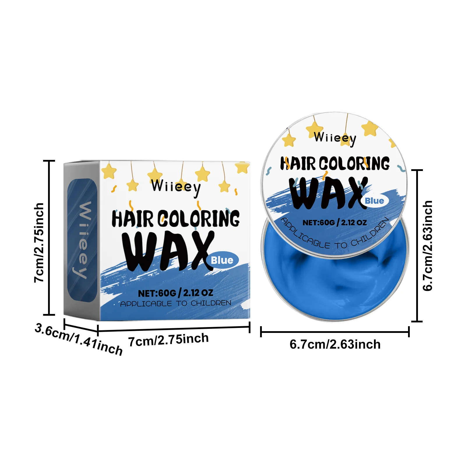 wiieey children color hair balm WI HX 009 127