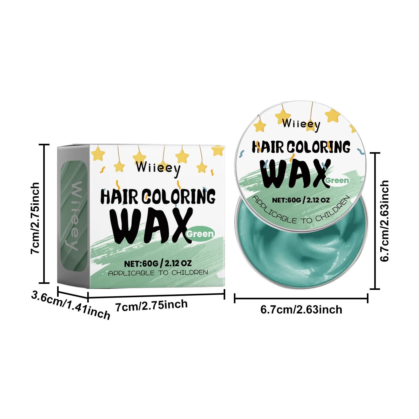 wiieey children color hair balm WI HX 009 128
