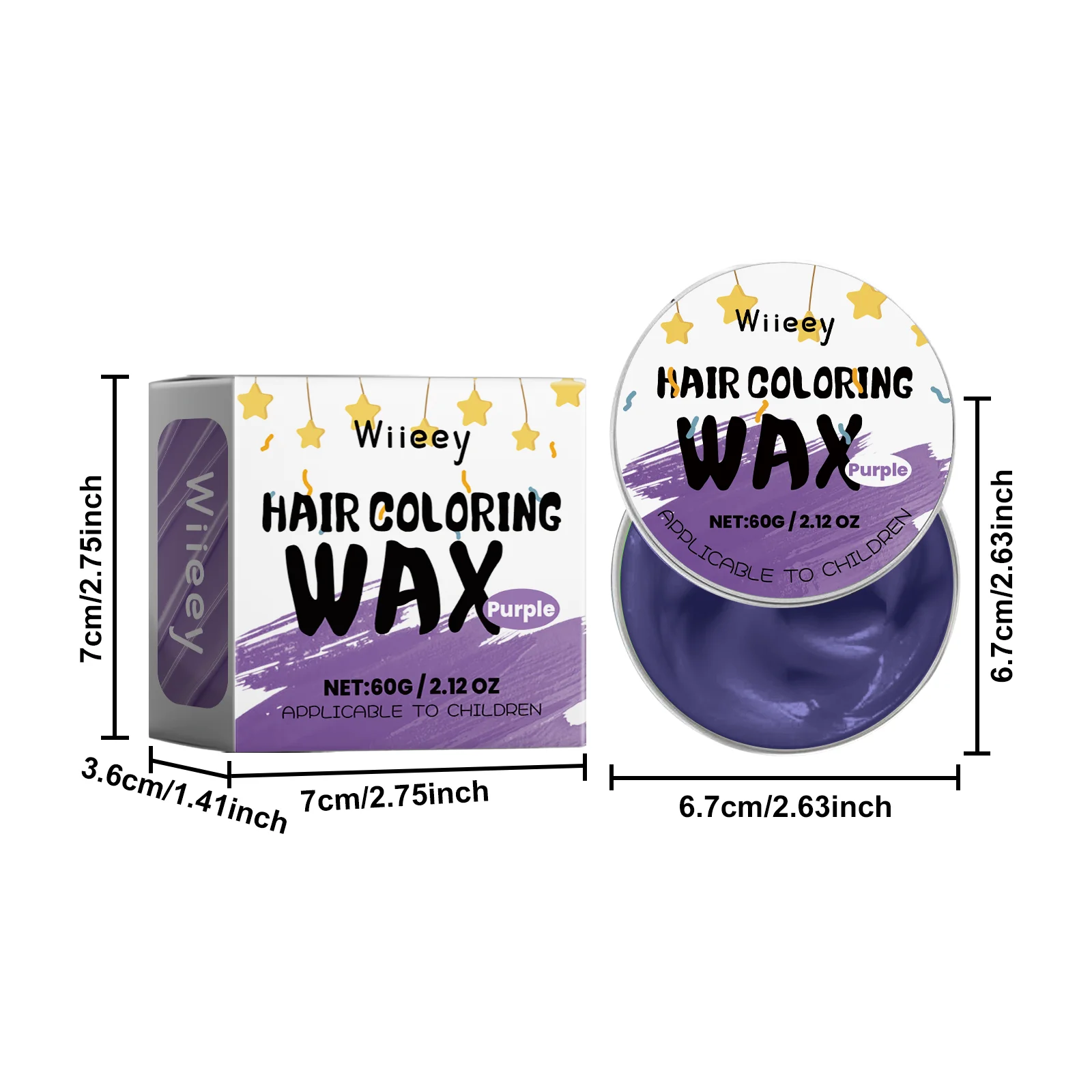 wiieey children color hair balm WI HX 009 131