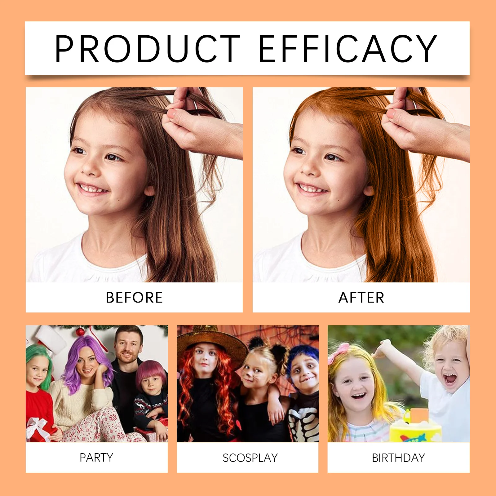 wiieey children color hair balm WI HX 009 136