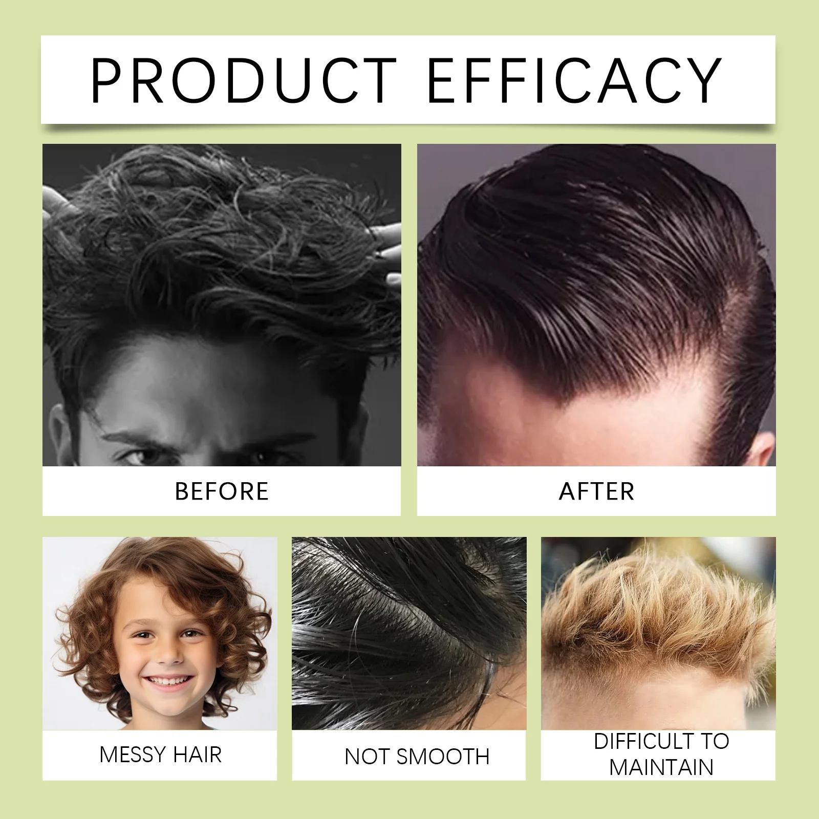 wiieey children hair gel styling wax WI HX 052 735
