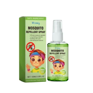 Wiieey Children's Mosquito Repellent Body Spray - Summer Cooling Protection