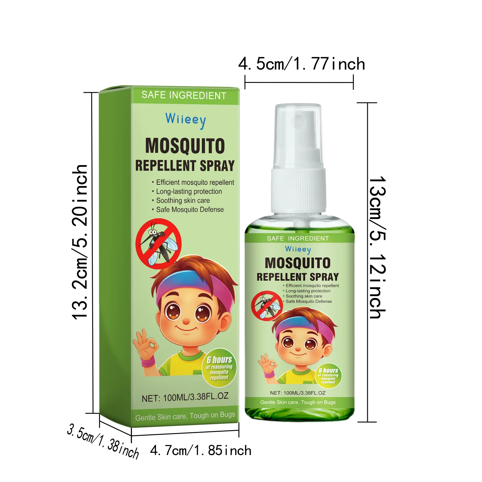 wiieey children mosquito repellent toilet water WI HX 036 508