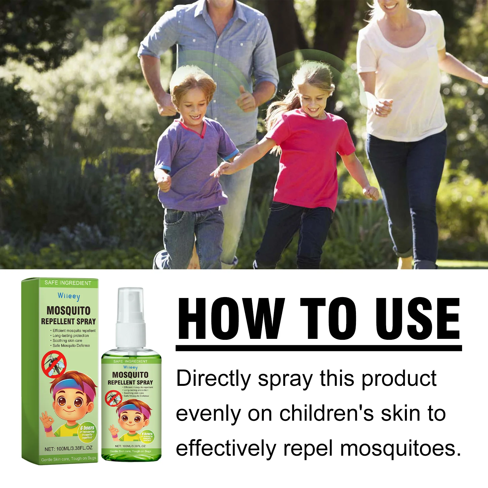wiieey children mosquito repellent toilet water WI HX 036 511