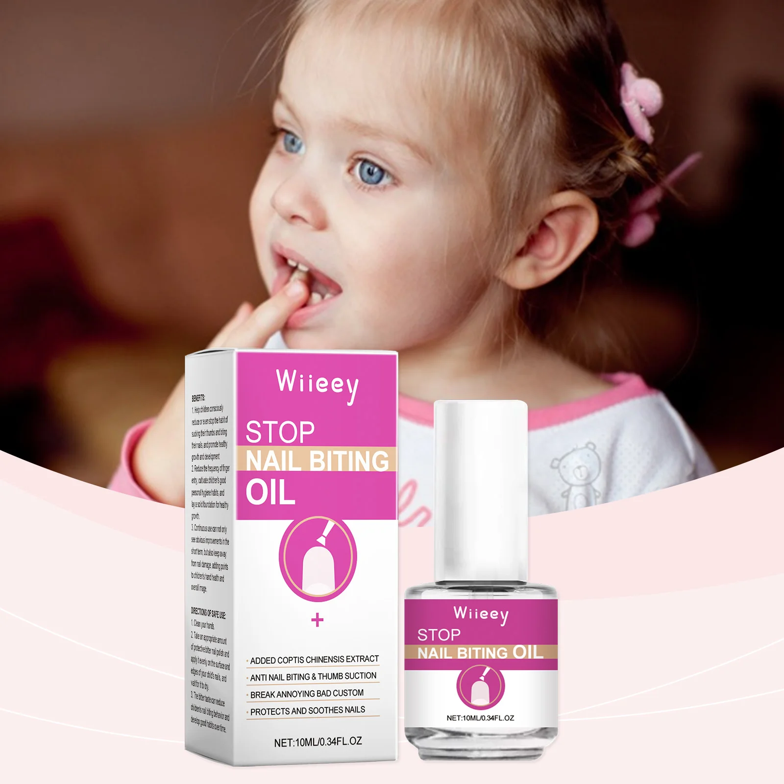 wiieey children protection bitter nail lotion WI HX 041 582