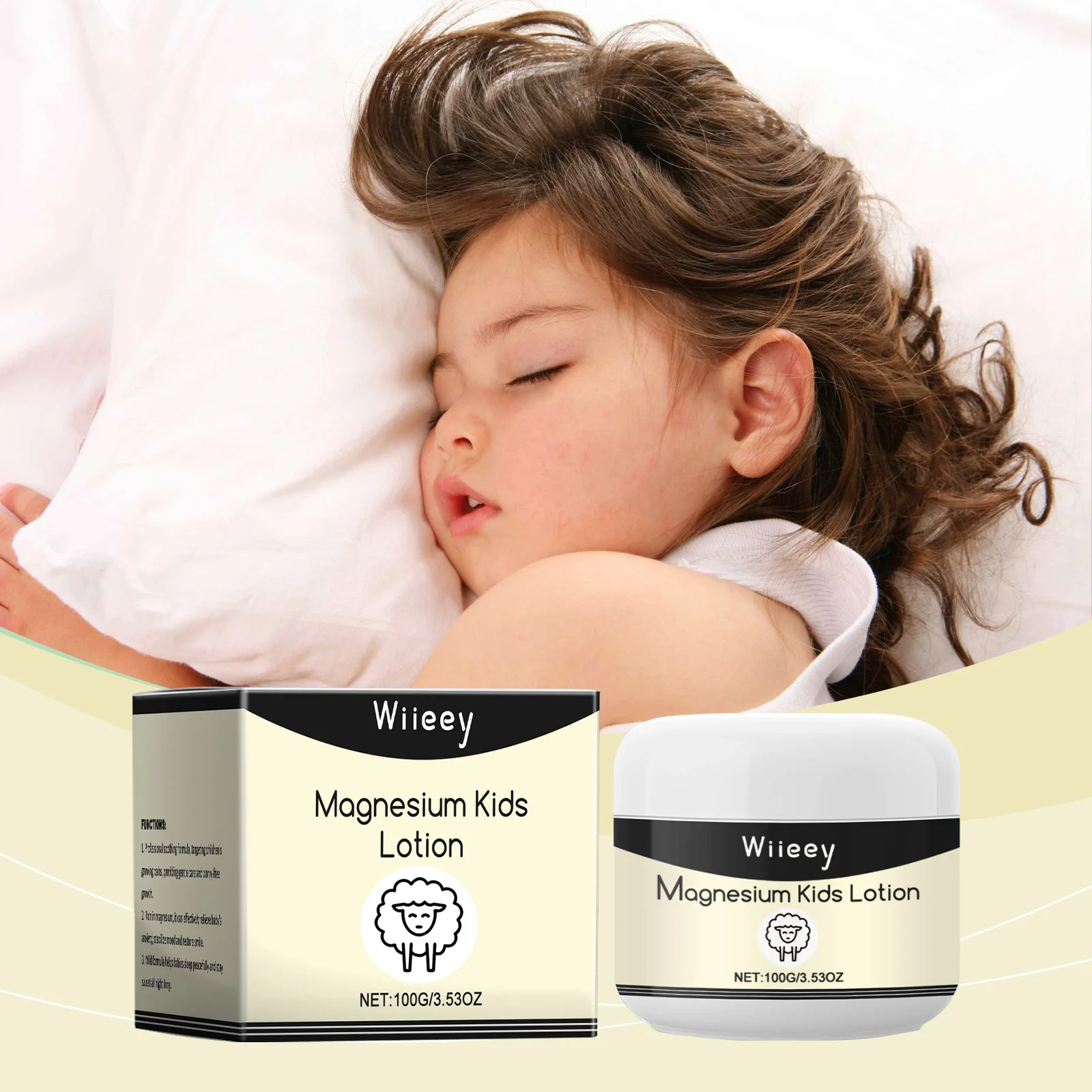wiieey children sleep magnesium cream WI HX 016 223