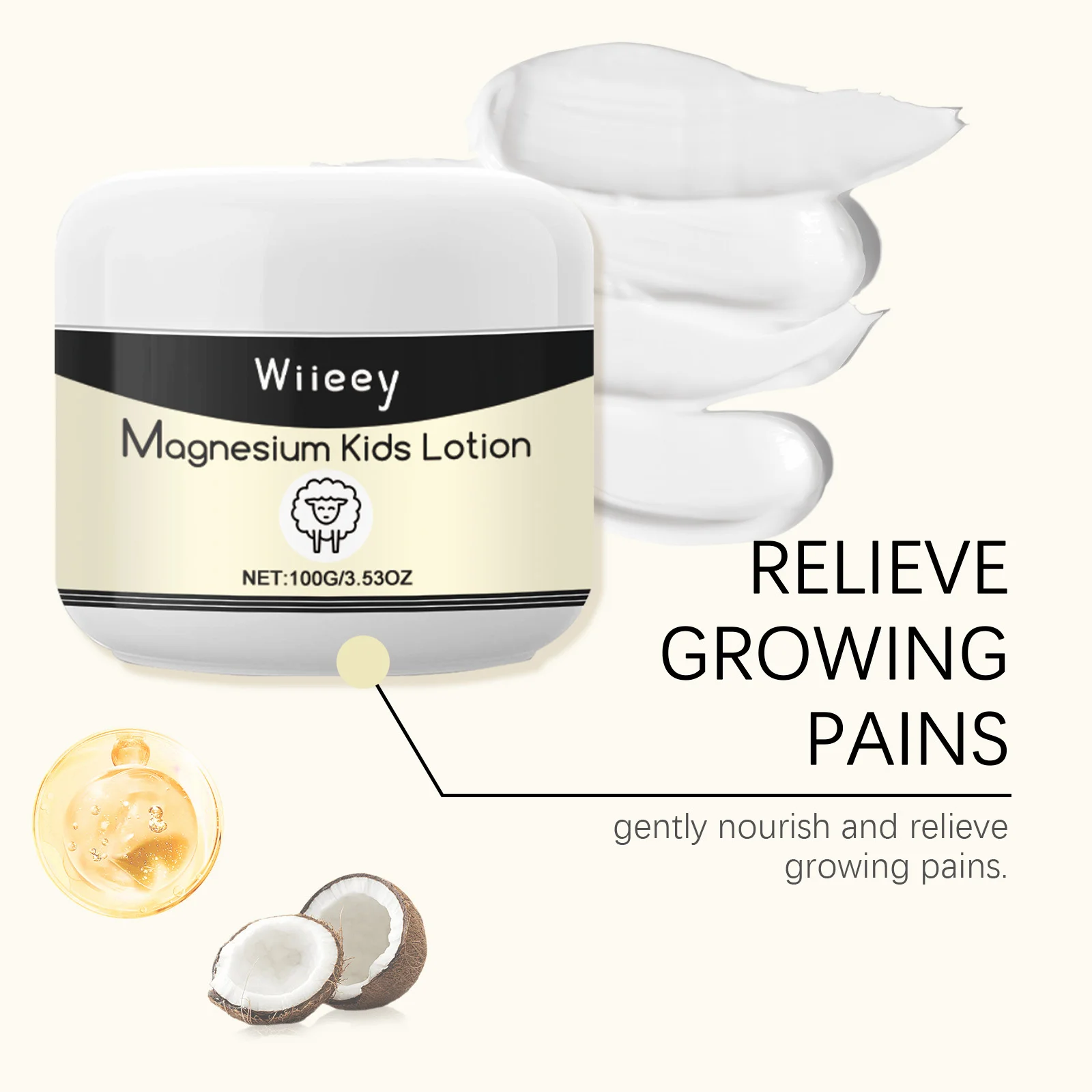 wiieey children sleep magnesium cream WI HX 016 224