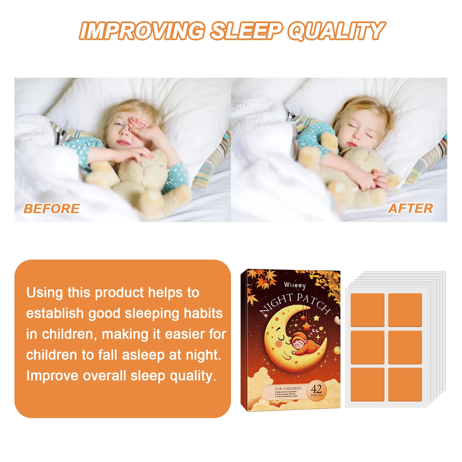 wiieey children sleep patch WI HX 021 305