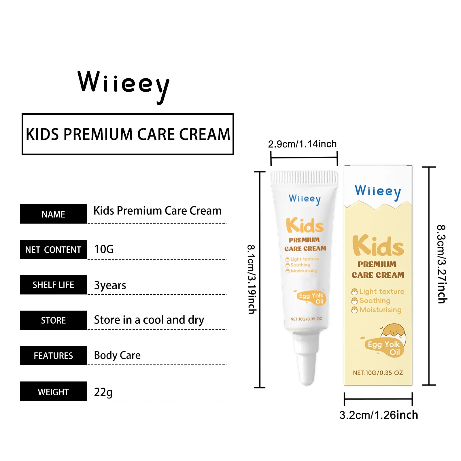 wiieey children special care essence cream WI HX 012 169