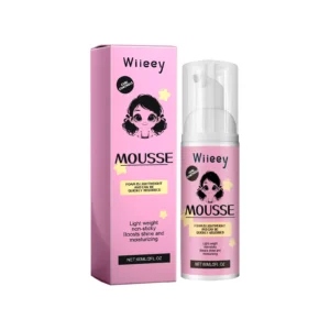 Wiieey Curl Control Mousse: Anti-Frizz & Moisturizing with Elastin