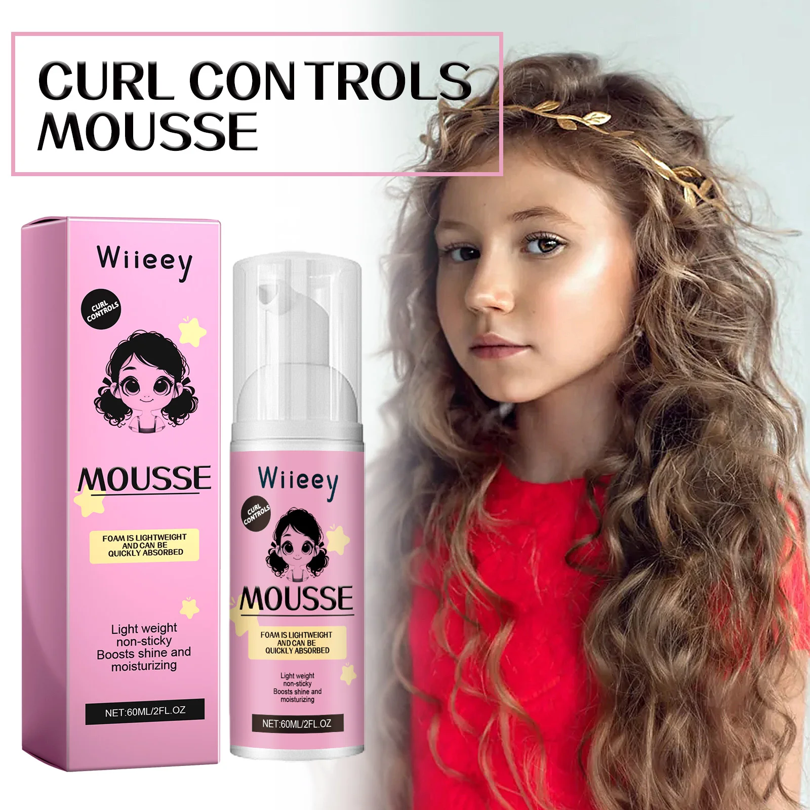 wiieey curl control mousse WI HX 026 371
