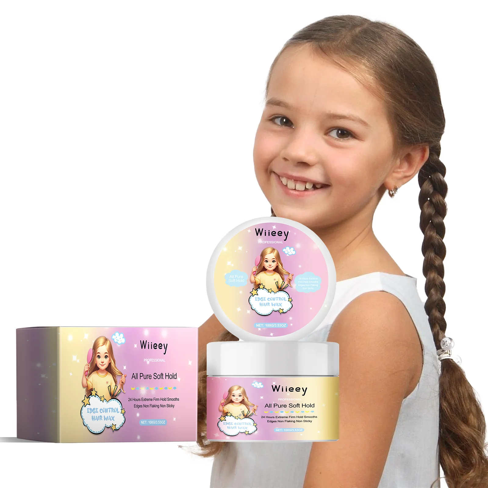 wiieey edge control hair wax WI HX 008 104