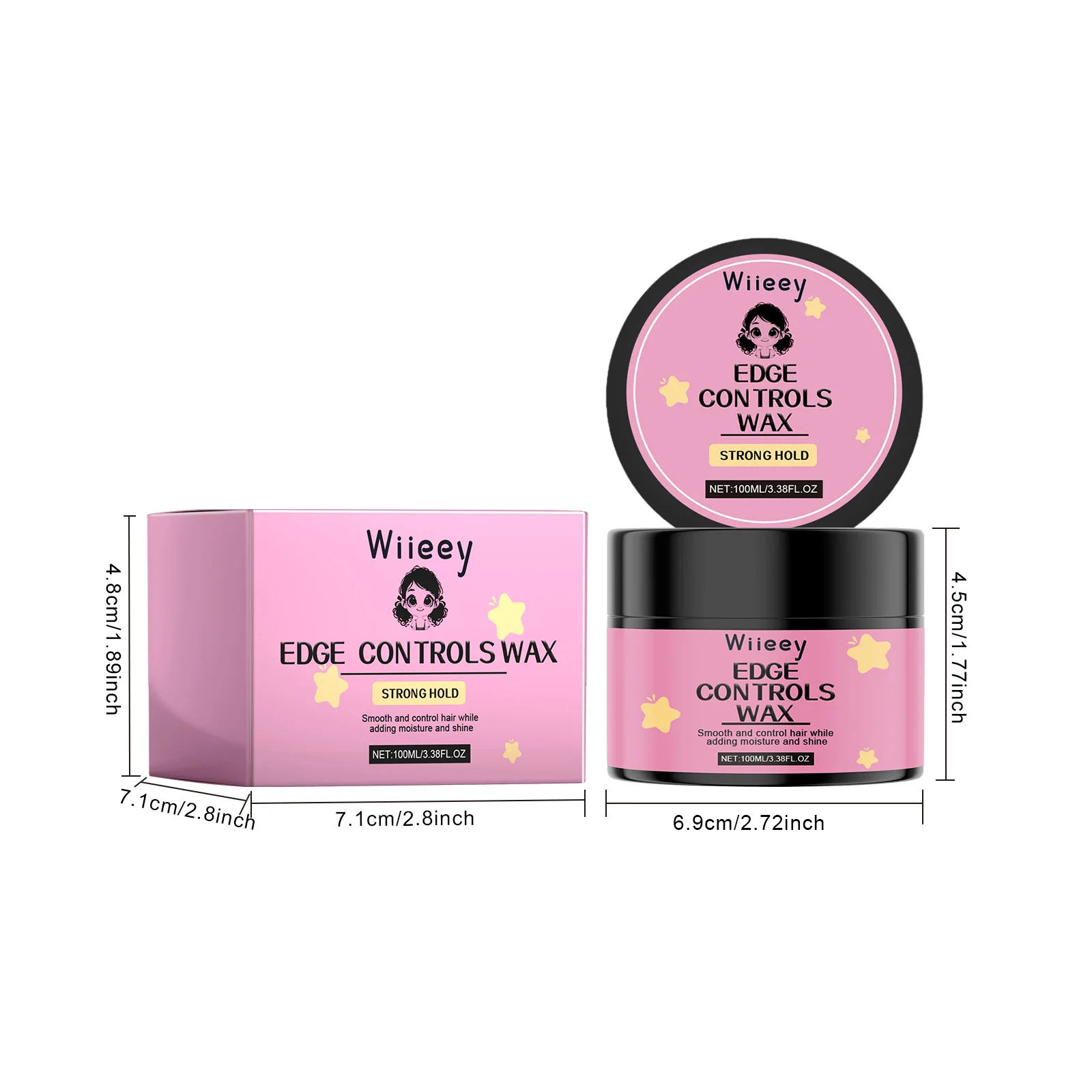 wiieey edge control wax WI HX 027 383