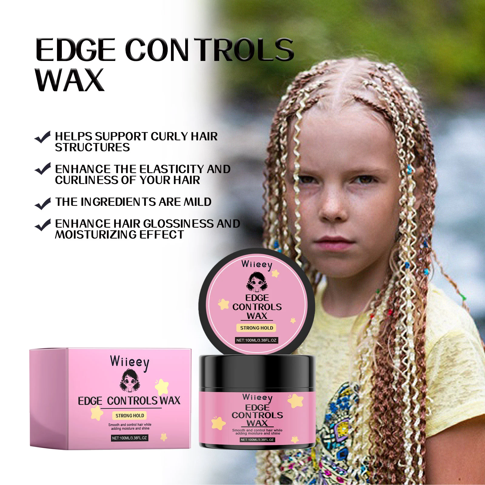 wiieey edge control wax WI HX 027 386