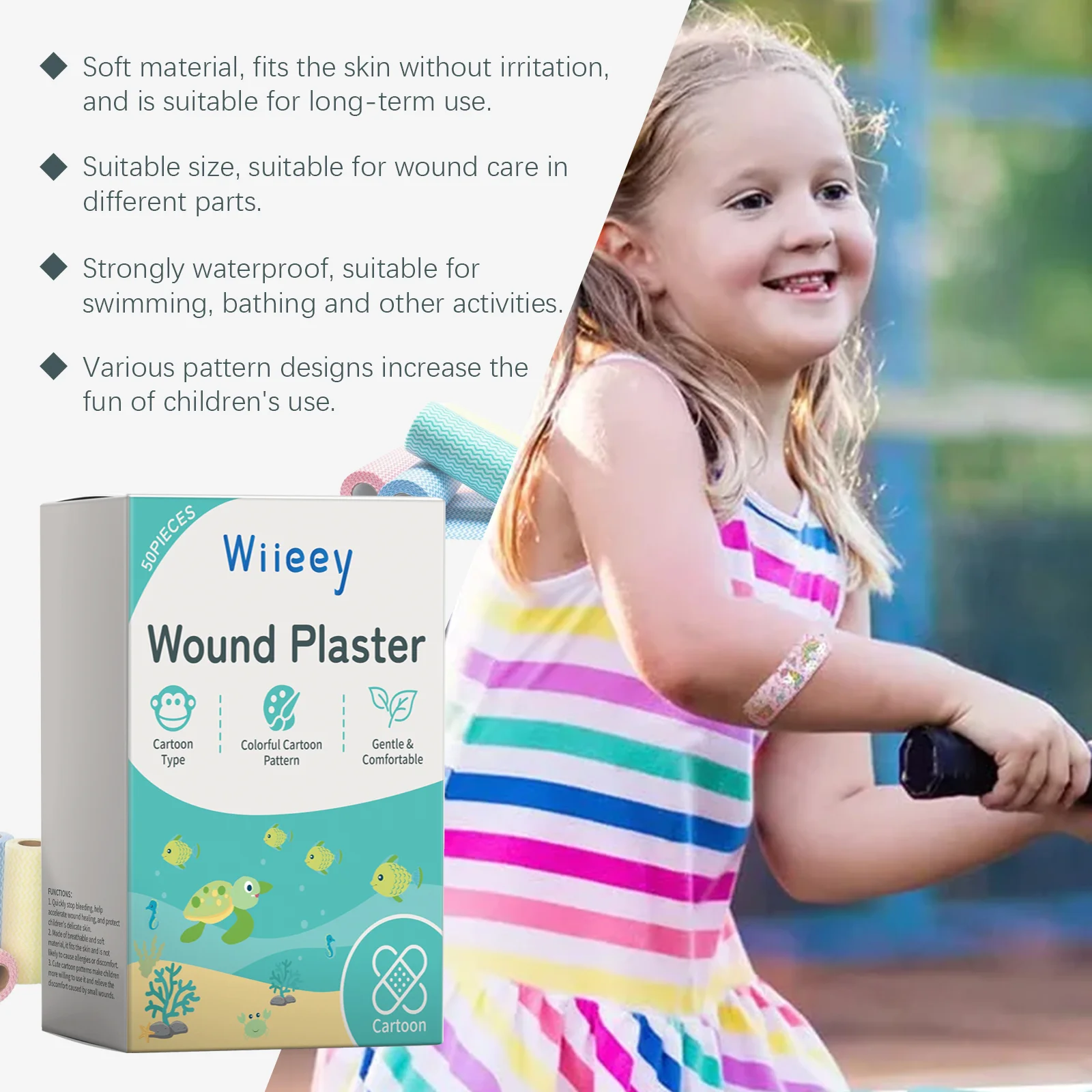 wiieey kids waterproof band aid WI HX 056 779