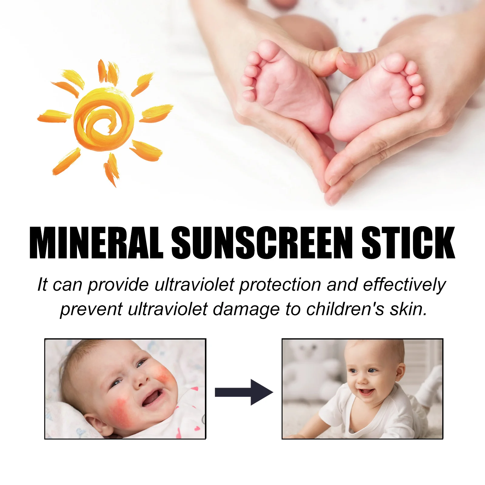 wiieey mineral sunscreen stick children WI HX 030 430