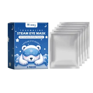 Wiieey Sleep Steam Eye Mask - Hot Compress for Eye Fatigue Relief & Better Sleep