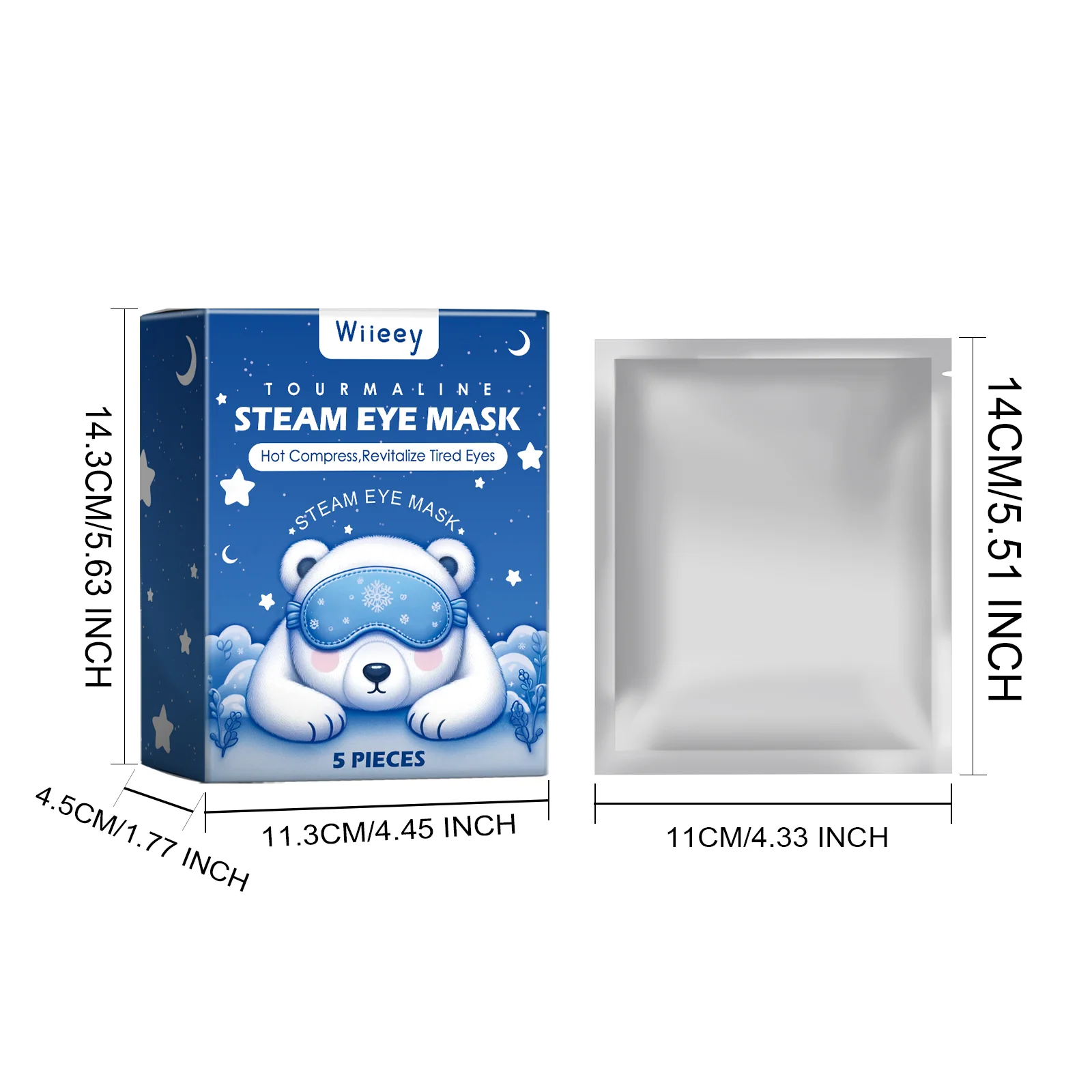 wiieey sleep steam eye mask WI HX 038 537