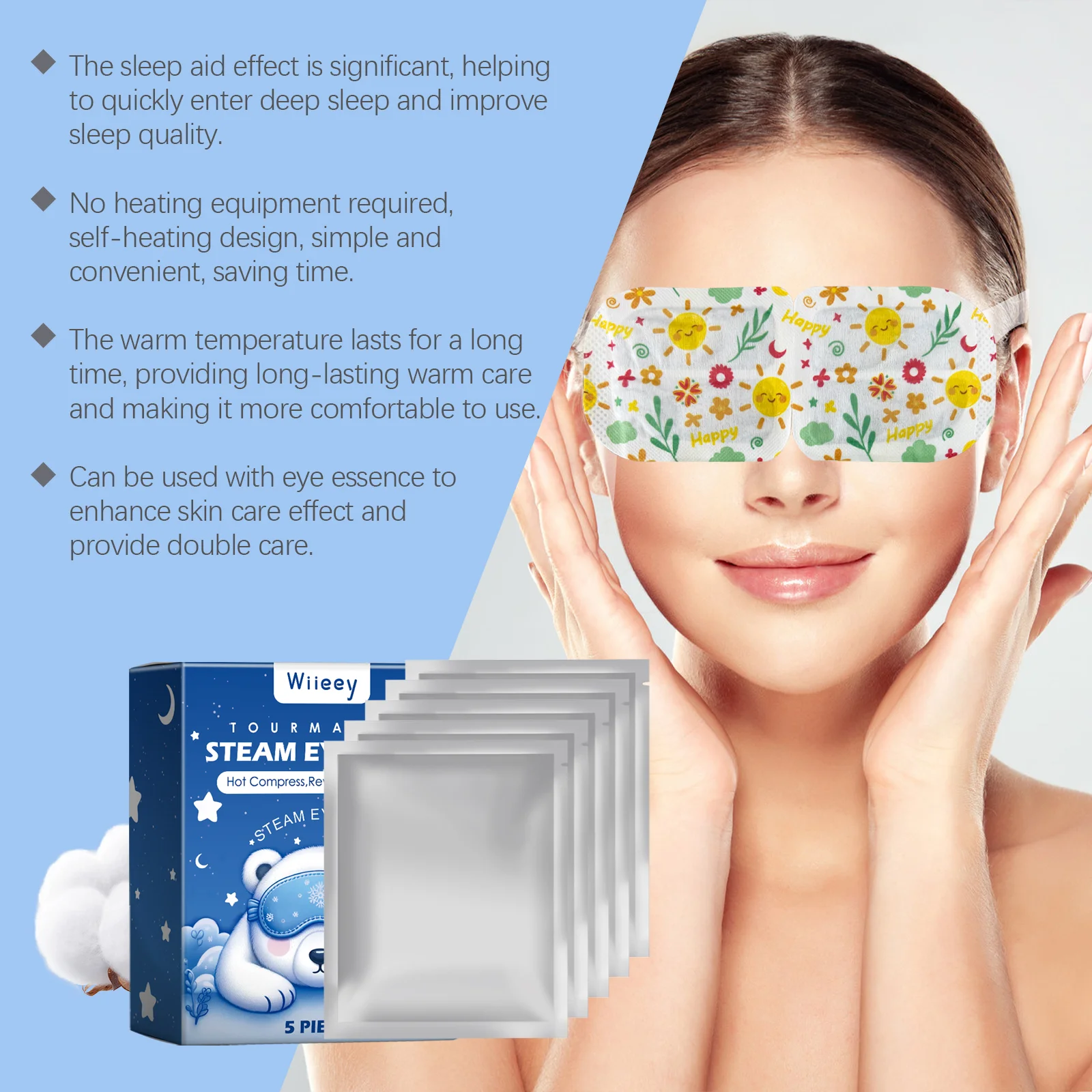 wiieey sleep steam eye mask WI HX 038 544