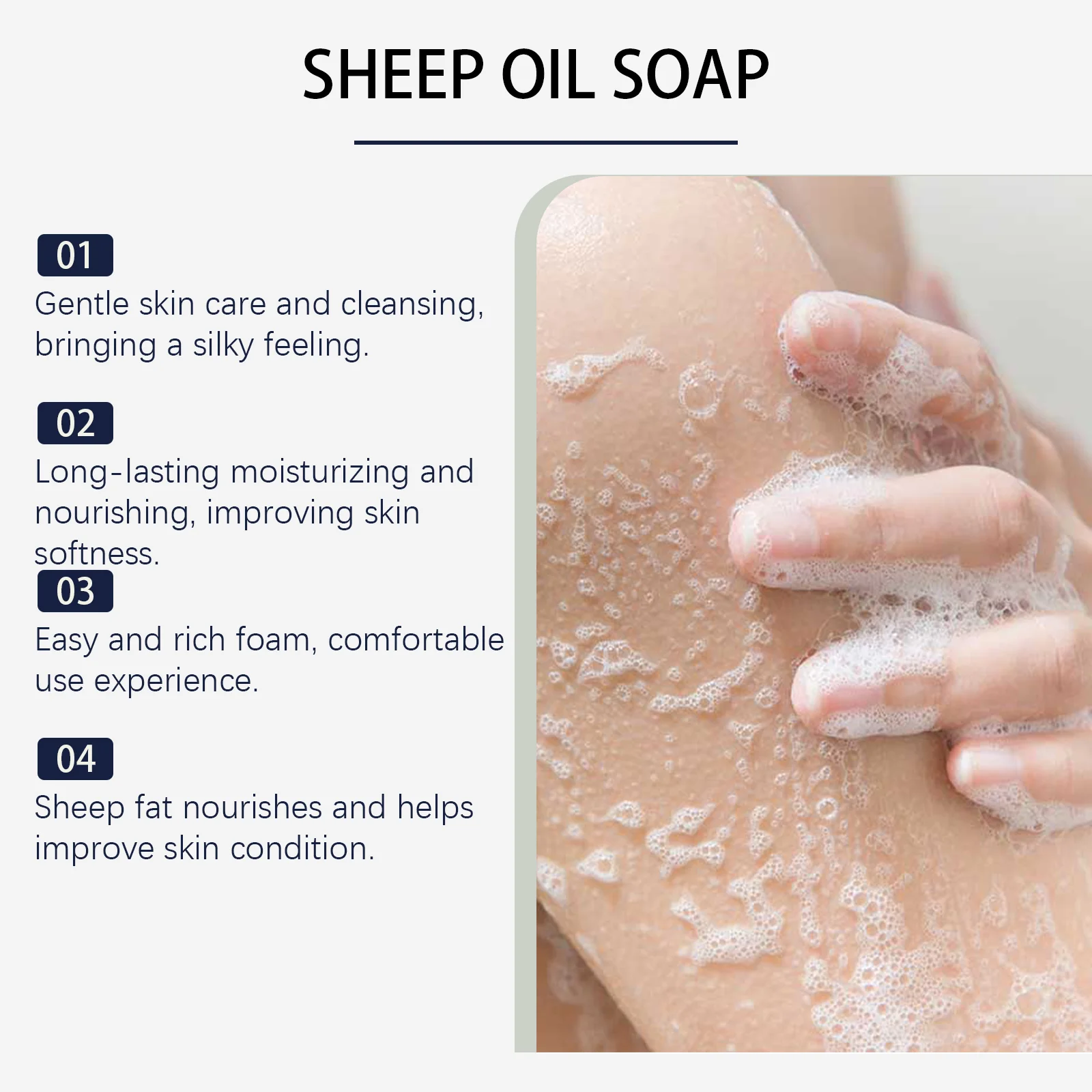 wiieey suet moisturizing soap WI HX 001 12
