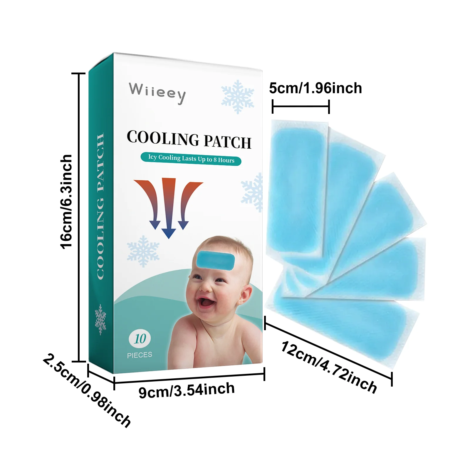 wiieey summer heat cooling ice patch WI HX 045 617