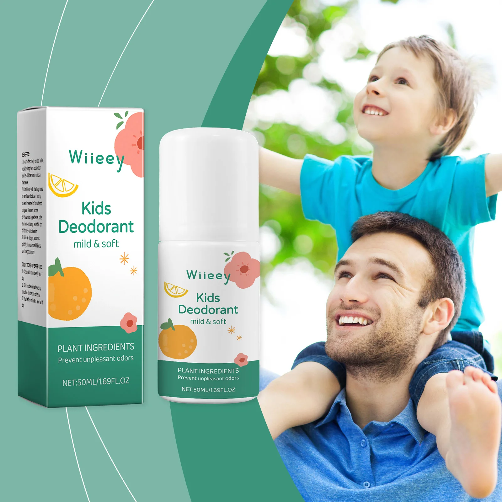 wiieey vanilla citrus kids roll on fragrance WI HX 010 144