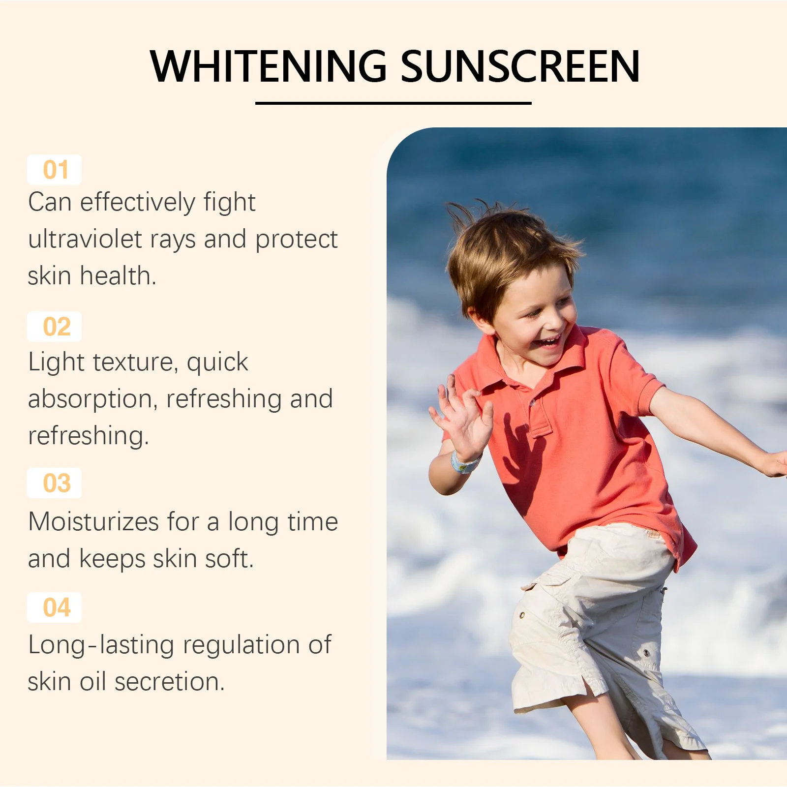 wiieey whitening sunscreen cream WI HX 007 93