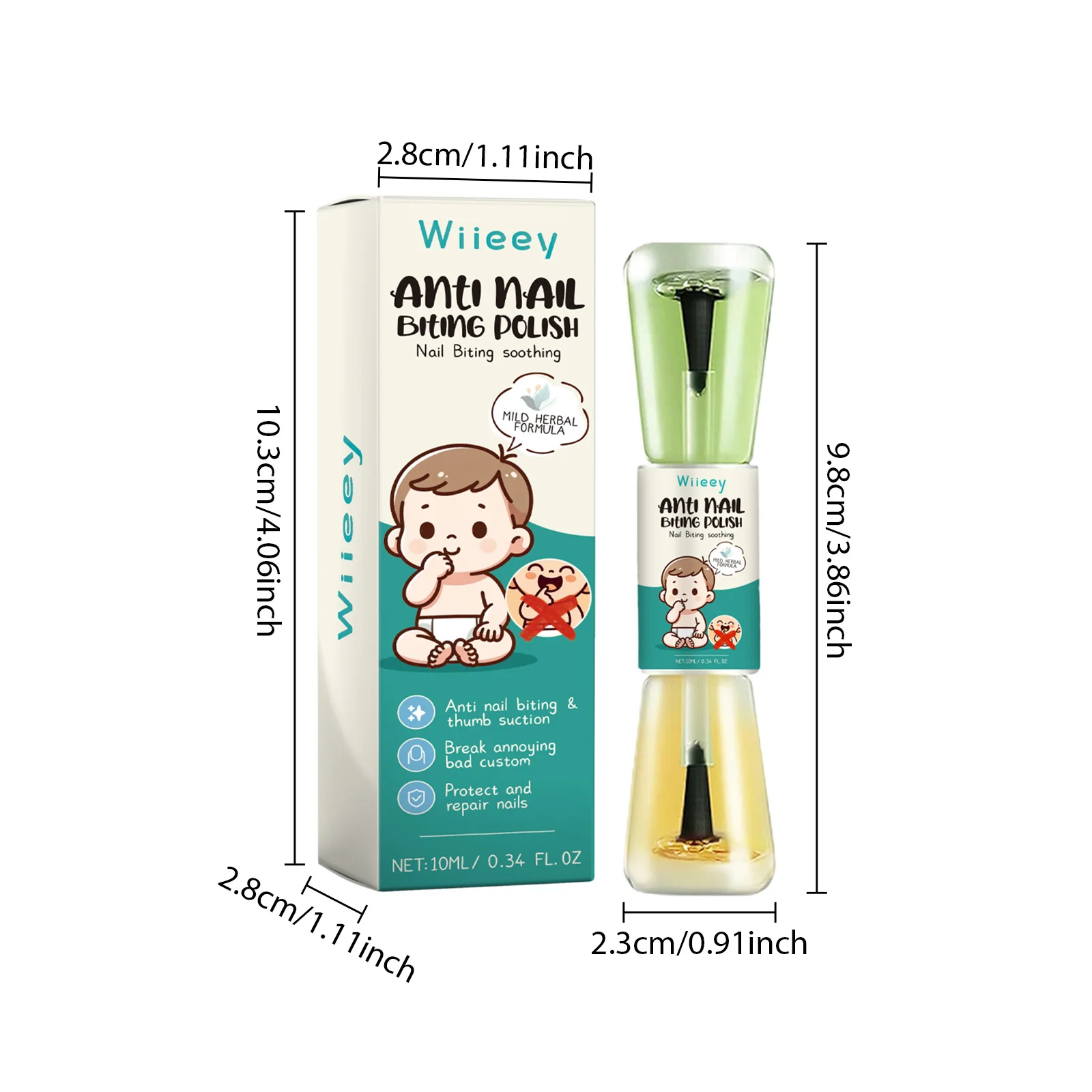 wiieey anti nail biting polish child WI HX 080 1043