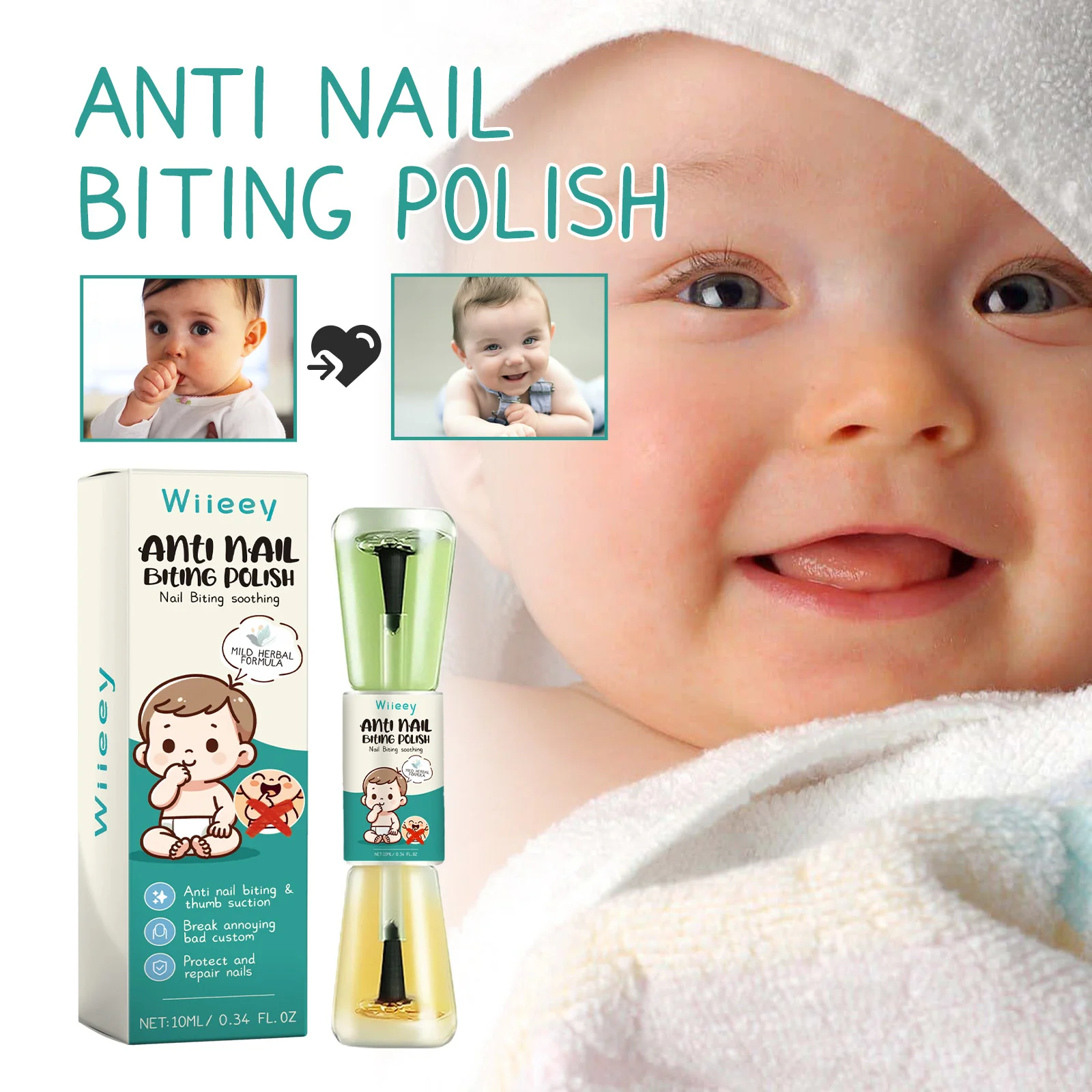 wiieey anti nail biting polish child WI HX 080 1044