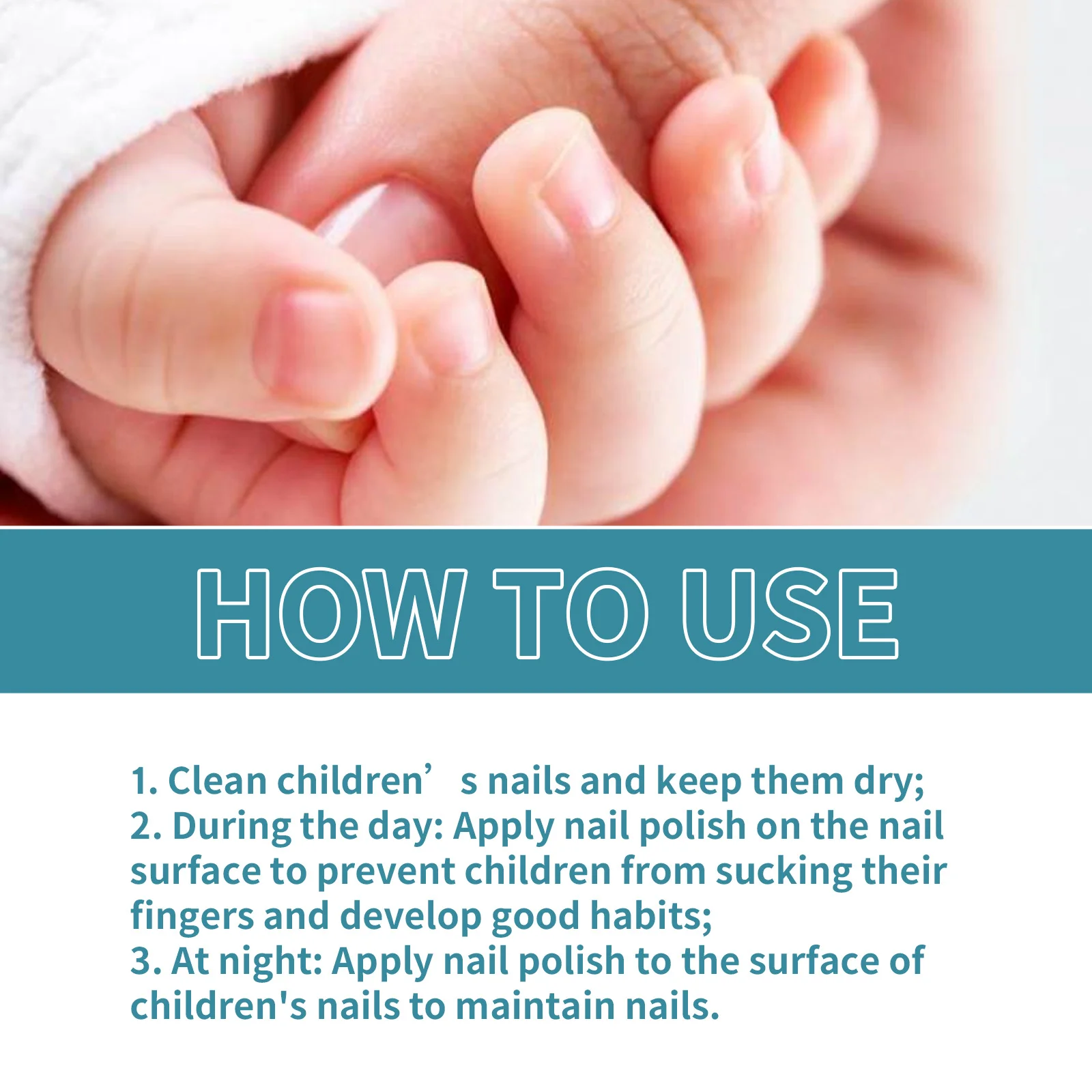 wiieey anti nail biting polish child WI HX 080 1046