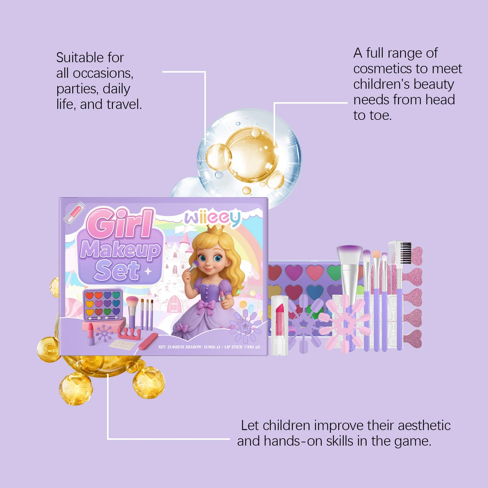 wiieey children dreamy element makeup set WI HX 098 1266