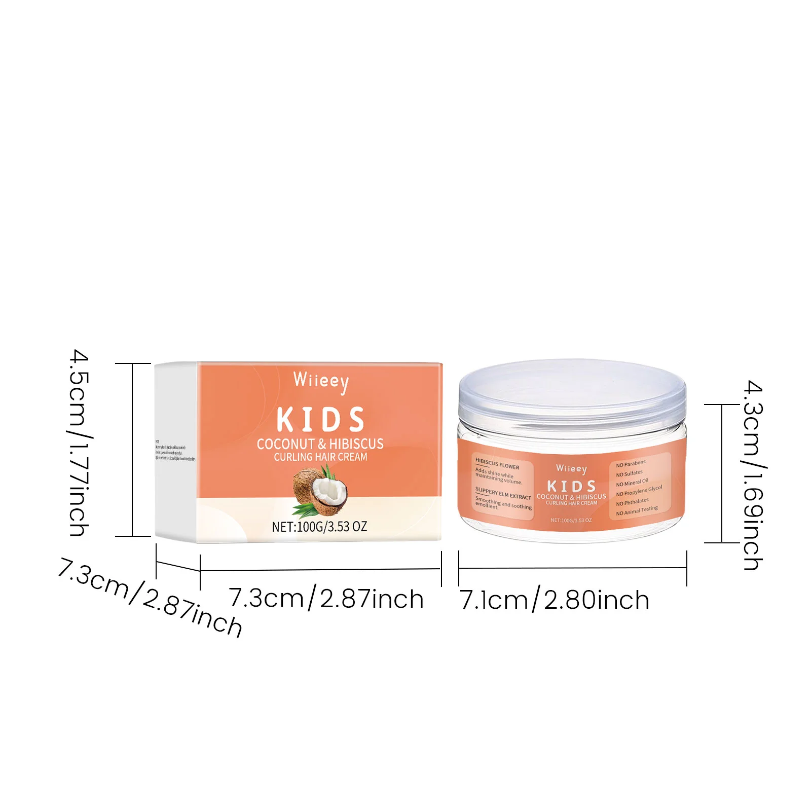 wiieey children hair styling cream WI HX 059 808