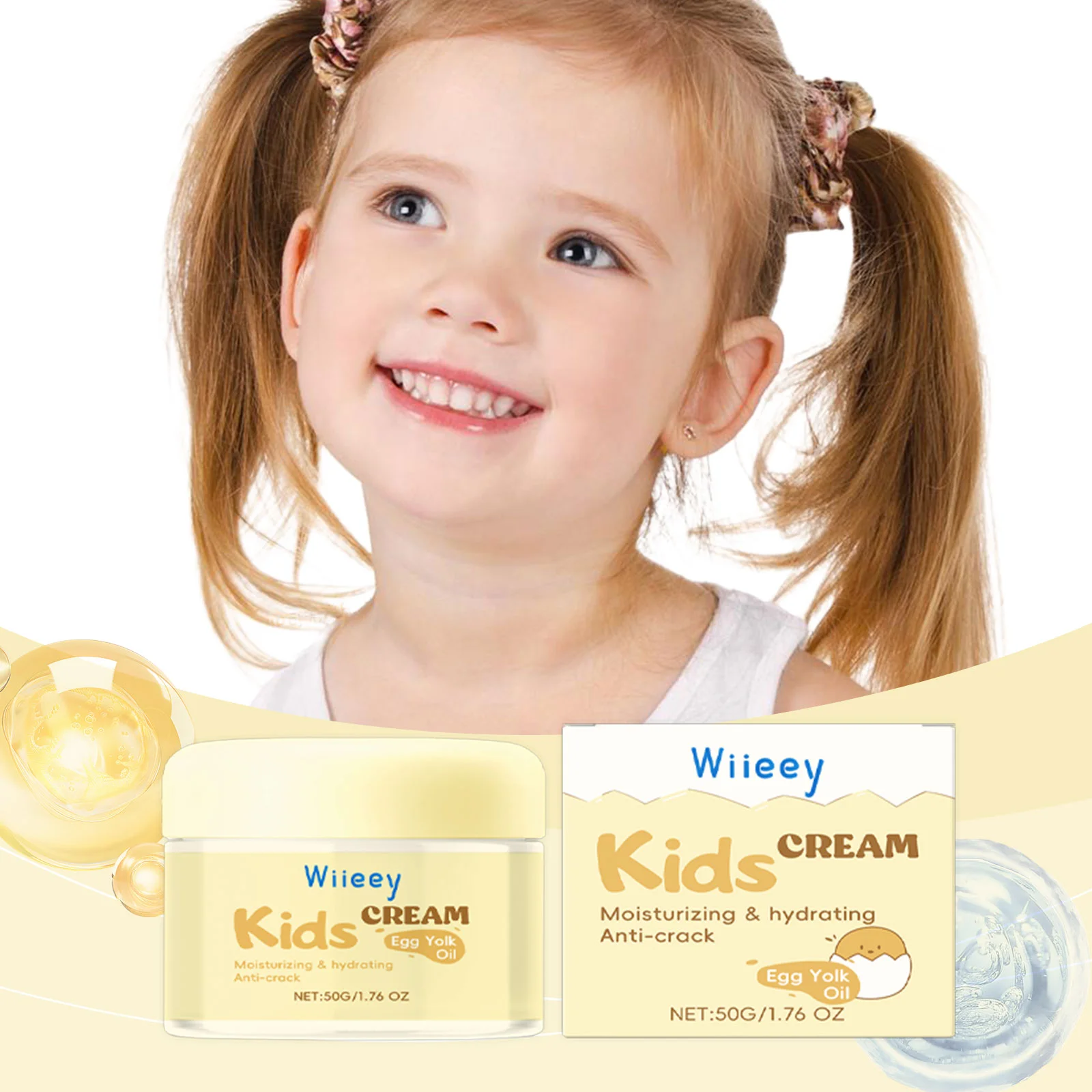 wiieey children moisturizing facial cream WI HX 063 852