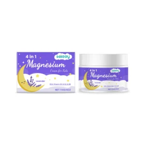 Wiieey Children's Moisturizing Magnesium Cream - Gentle Hydrating Daily Care