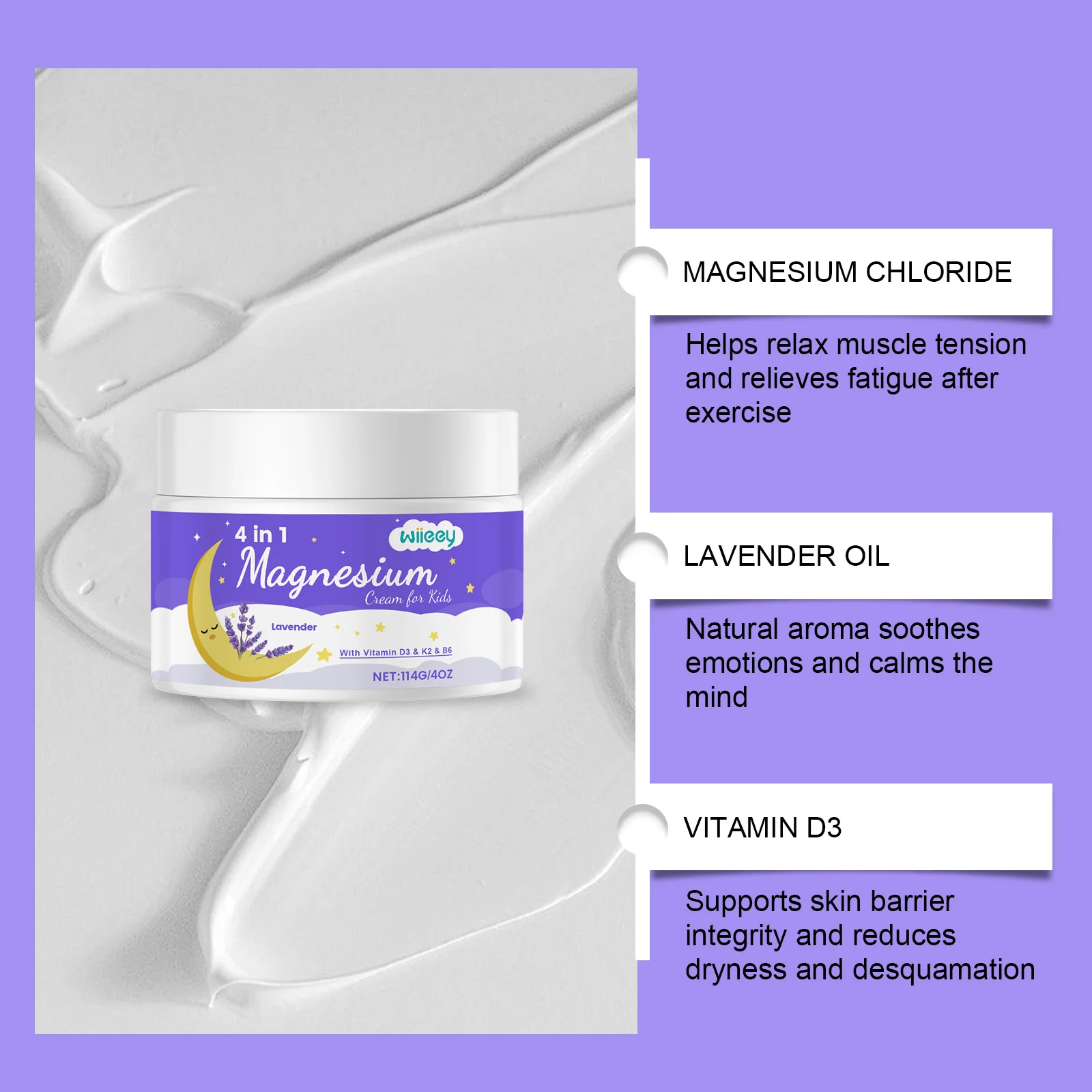 wiieey children moisturizing magnesium cream WI HX 096 1240