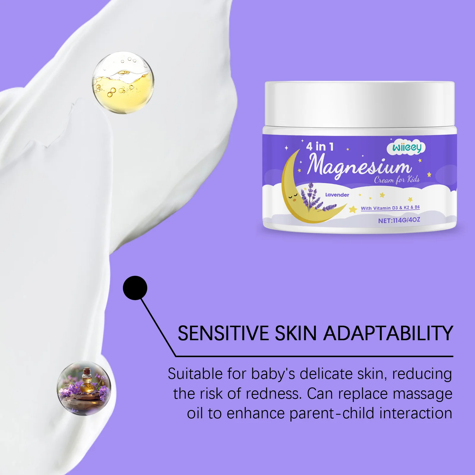 wiieey children moisturizing magnesium cream WI HX 096 1241
