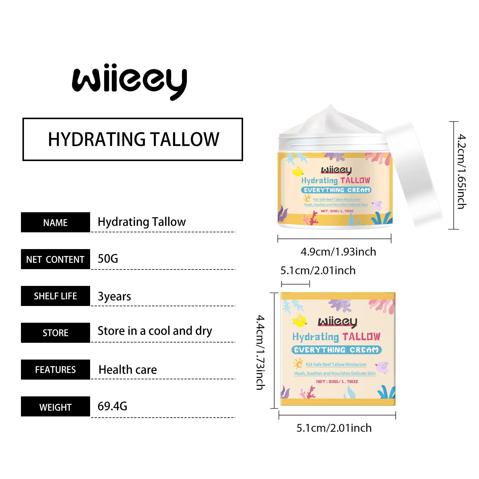 wiieey children moisturizing nourishing cream WI HX 089 1155